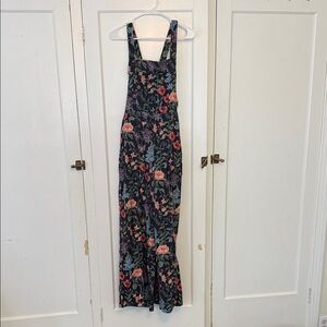 Cider Dark Floral Jumpsuit